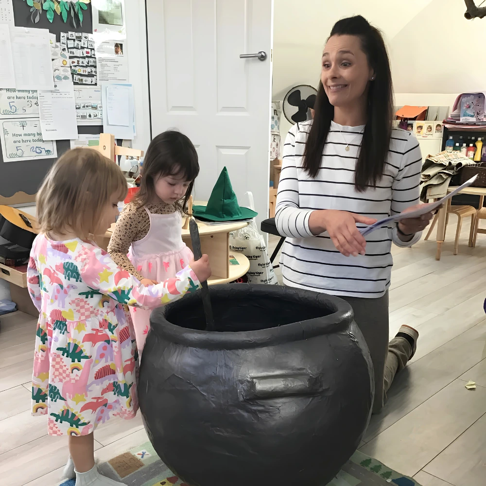 Mel delivering author visit workshop