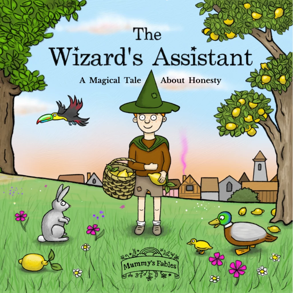 The Wizard's Assistant, a rhyming picture book for children aged 3 to 6